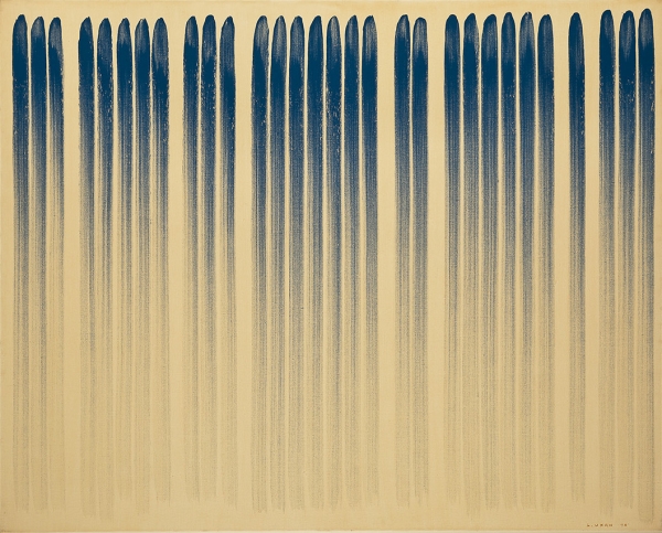 Lee UFan, From Line no.780123, oil on canvas, 130x163cm, 1978