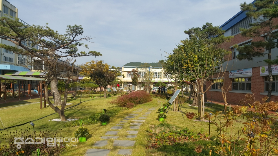 신규조성 우수사례로 선정된 경북 구미시 도개고등학교.