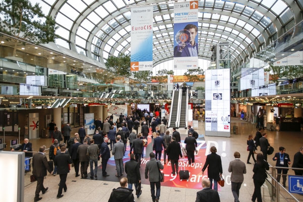 유럽 최대의 유통 마케팅 전시회인 '유로시스2017'의 모습.