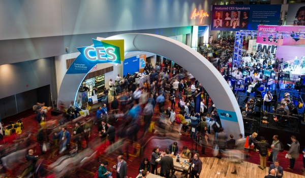 사진은 지난 1월 미국 라스베이거스에서 열린 세계 최대 전기전자박람회인 '2022 CES' 전경.