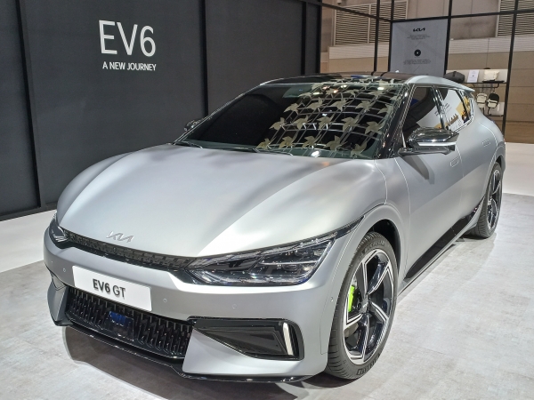 기아의 전기자동차 'EV6'.