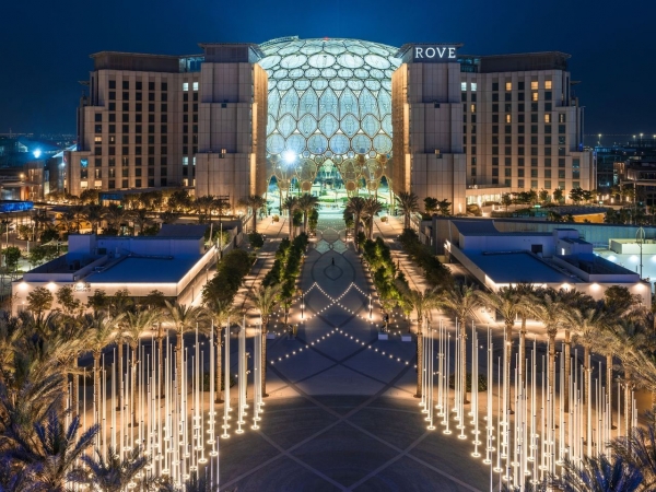 두바이에서 열린 국제산업전 '로브 엑스포 2022' 행사장 모습.(사진=로브 호텔)