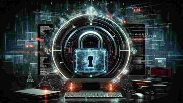 사이버보안을 의미하는 이미지.